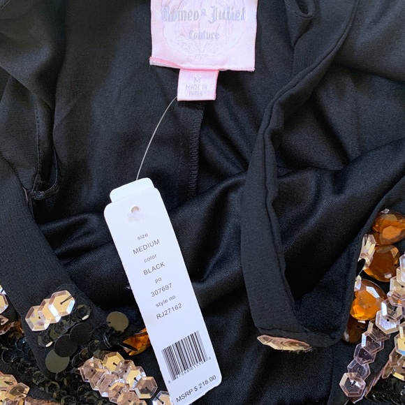 Romeo & Juliet Couture Embellished Mini Dress - Picture 5 of 5